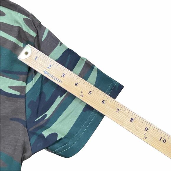 Code Five "Big Brother" Youth Green Woodland Camo Short Sleeve Tee Youth Medium - Picture 10 of 12